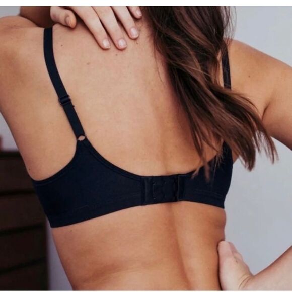 True & Co. Lifting Seamless Wirefree Triangle Bras Nude Black 2XL Bundle - Picture 5 of 11